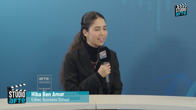 Interview du 2e prix - Catégorie Finance - Hiba BEN AMOR