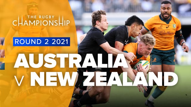 The Rugby Championship | Australia v New Zealand - Rd 2 Highlights