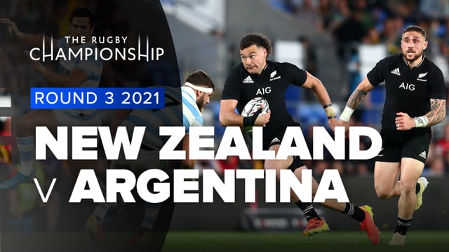The Rugby Championship | New Zealand v Argentina - Rd 3 Highlights