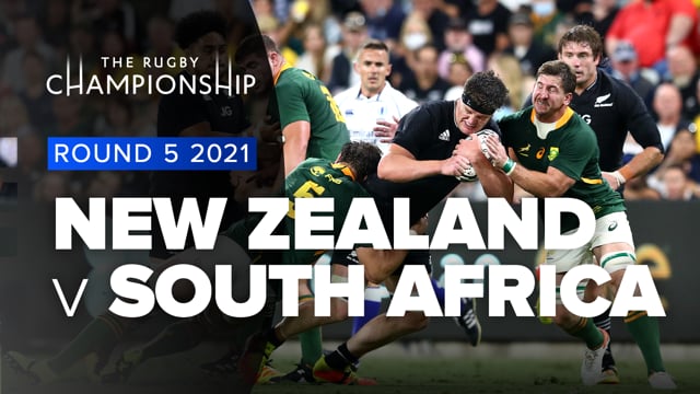 The Rugby Championship | New Zealand v South Africa - Rd 5 Highlights