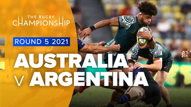 The Rugby Championship | Australia v Argentina - Rd 5 Highlights
