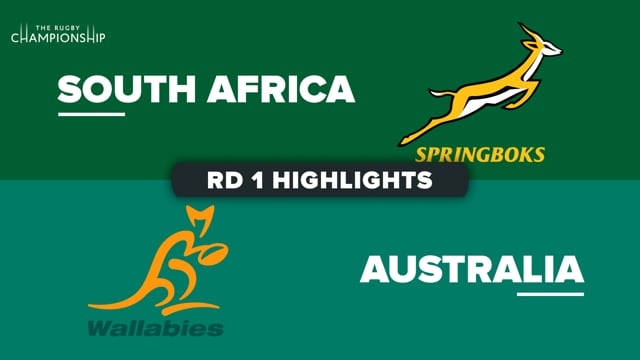 The Rugby Championship 2023 - South Africa v Australia - Rd 1 Highlights