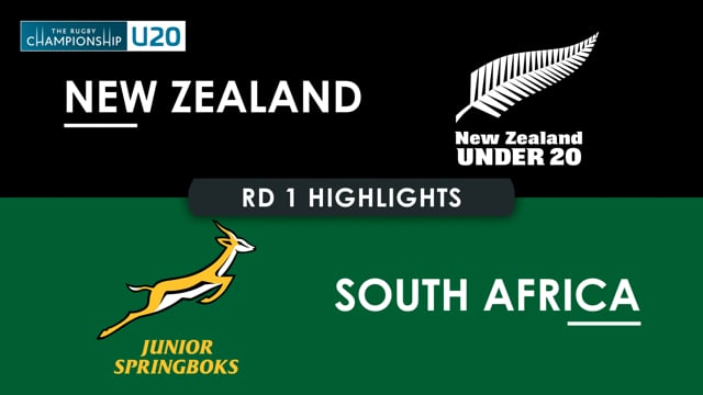 HIGHLIGHTS | NEW ZEALAND v SOUTH AFRICA | The Rugby Championship U20 2024 | Round 1