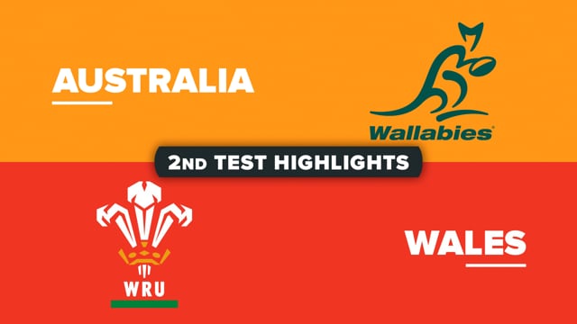 July Internationals 2024 | Australia v Wales | Second Test Highlights