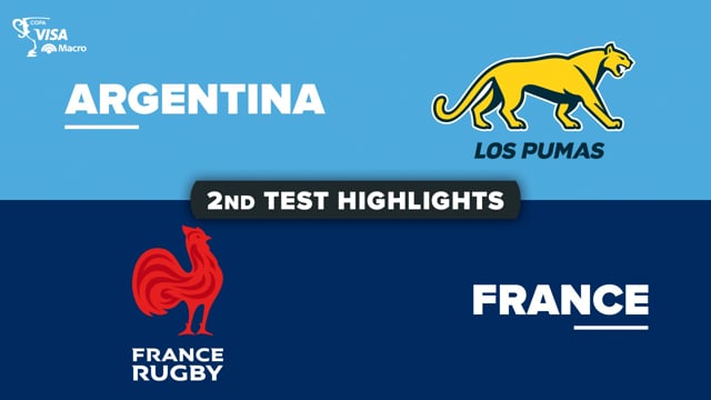 July Internationals 2024 | Argentina v France | Second Test Highlights