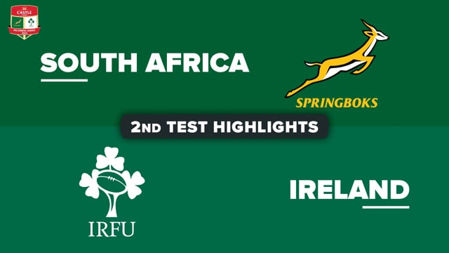 July Internationals 2024 | South Africa v Ireland | Second Test Highlights