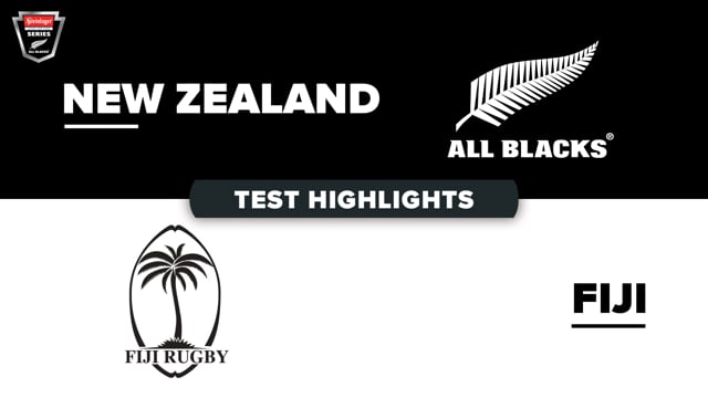 July Internationals 2024 | New Zealand v Fiji | Test Highlights