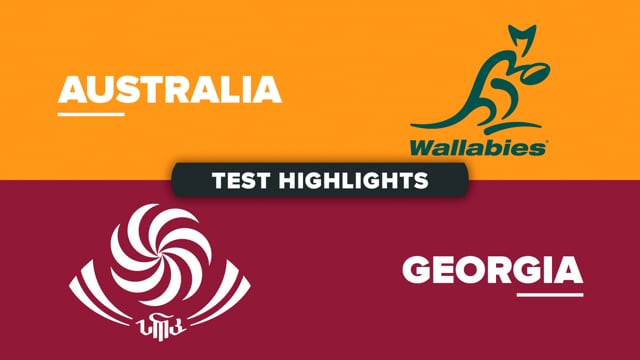 July Internationals 2024 | Australia v Georgia | Test Highlights