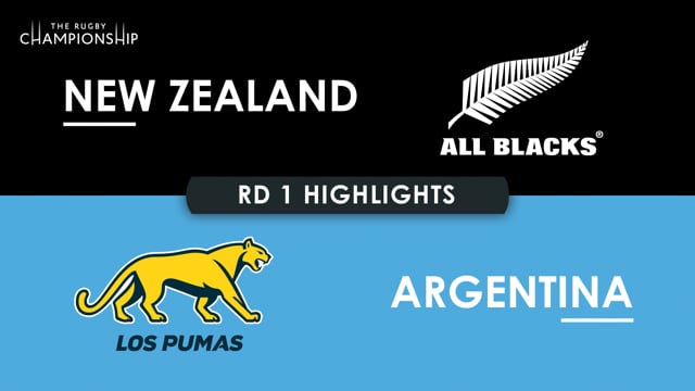 The Rugby Championship 2024 | New Zealand v Argentina | Round 1 Highlights