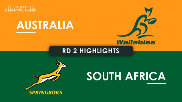 The Rugby Championship 2024 | Australia v South Africa | Round 2 Highlights