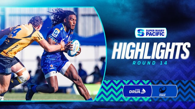 Super Rugby Pacific 2025 | Fijian Drua v Force | Round 14 Highlights