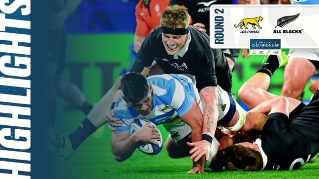 ARGENTINA V NEW ZEALAND | The Rugby Championship 2025 | Round 2