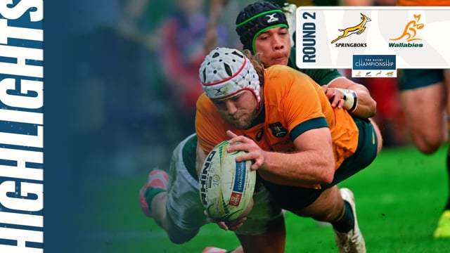 SOUTH AFRICA V AUSTRALIA | The Rugby Championship 2025 | Round 2