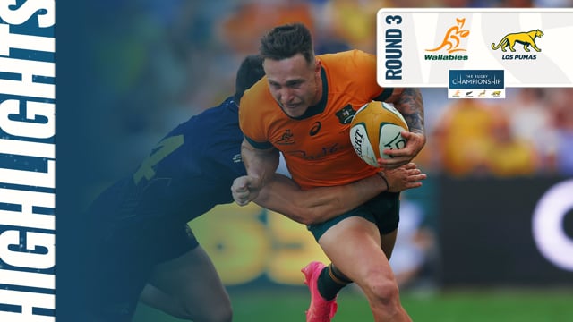 AUSTRALIA v ARGENTINA | The Rugby Championship 2025 | Round 3