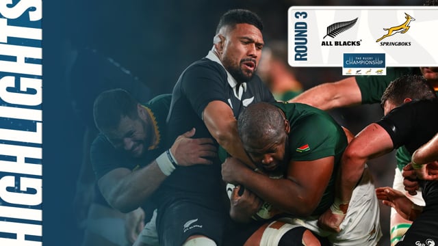 NEW ZEALAND v SOUTH AFRICA | The Rugby Championship 2025 | Round 3