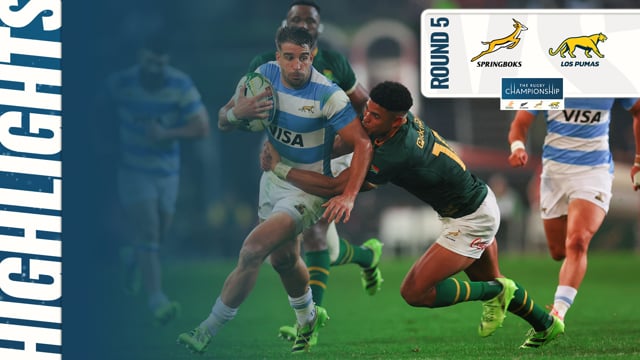 SOUTH AFRICA v ARGENTINA | The Rugby Championship 2025 | Round 5