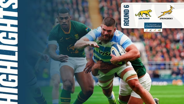 ARGENTINA v SOUTH AFRICA  | The Rugby Championship 2025 | Round 6