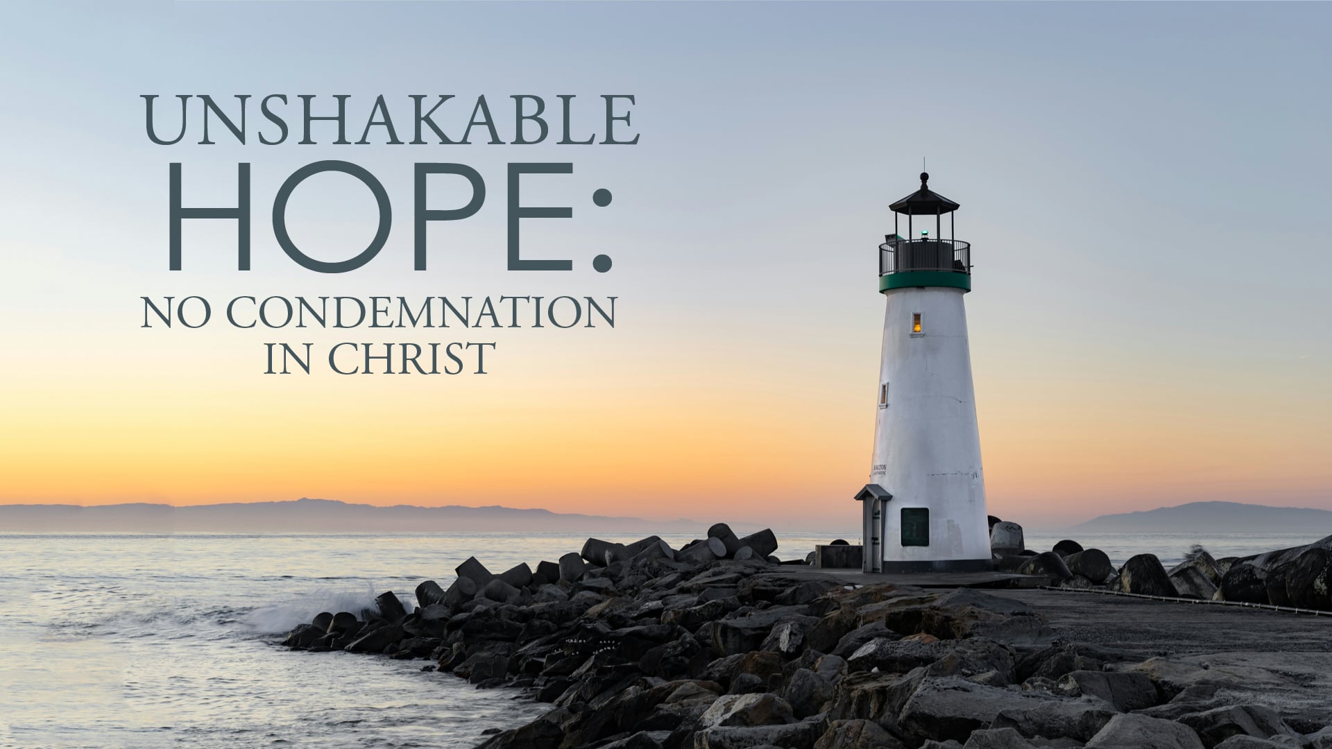 No Condemnation in Christ