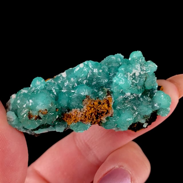 Adamite (Copper-bearing) (excellent color) | Hilarion Mine, Kamariza ...