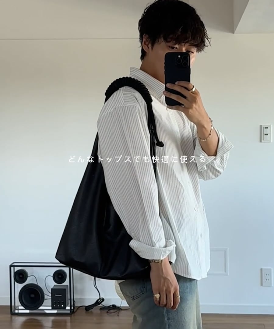 LURAKU】Synthetic Leather Rope Handle Bag | [公式]LEAD PROJECT