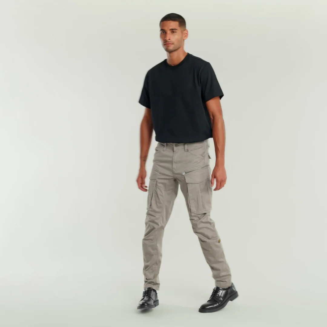 Rovic Zip 3D Regular Tapered Pants | Beige | G-STAR® US