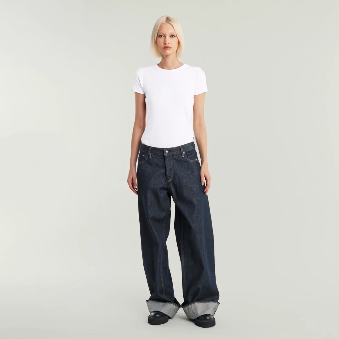 Roxx Wide Jeans | ダークブルー | G-STAR® JP