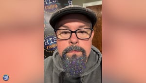 We Convinced Brian to Have A Glitter Beard