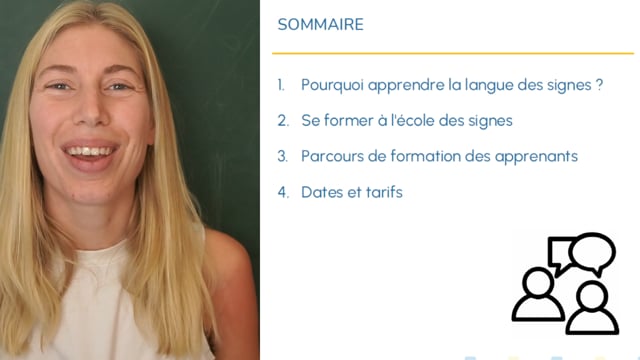 Portes ouvertes de l'Ecole des signes