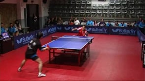 Primer partit a casa del CER de Tennis Taula