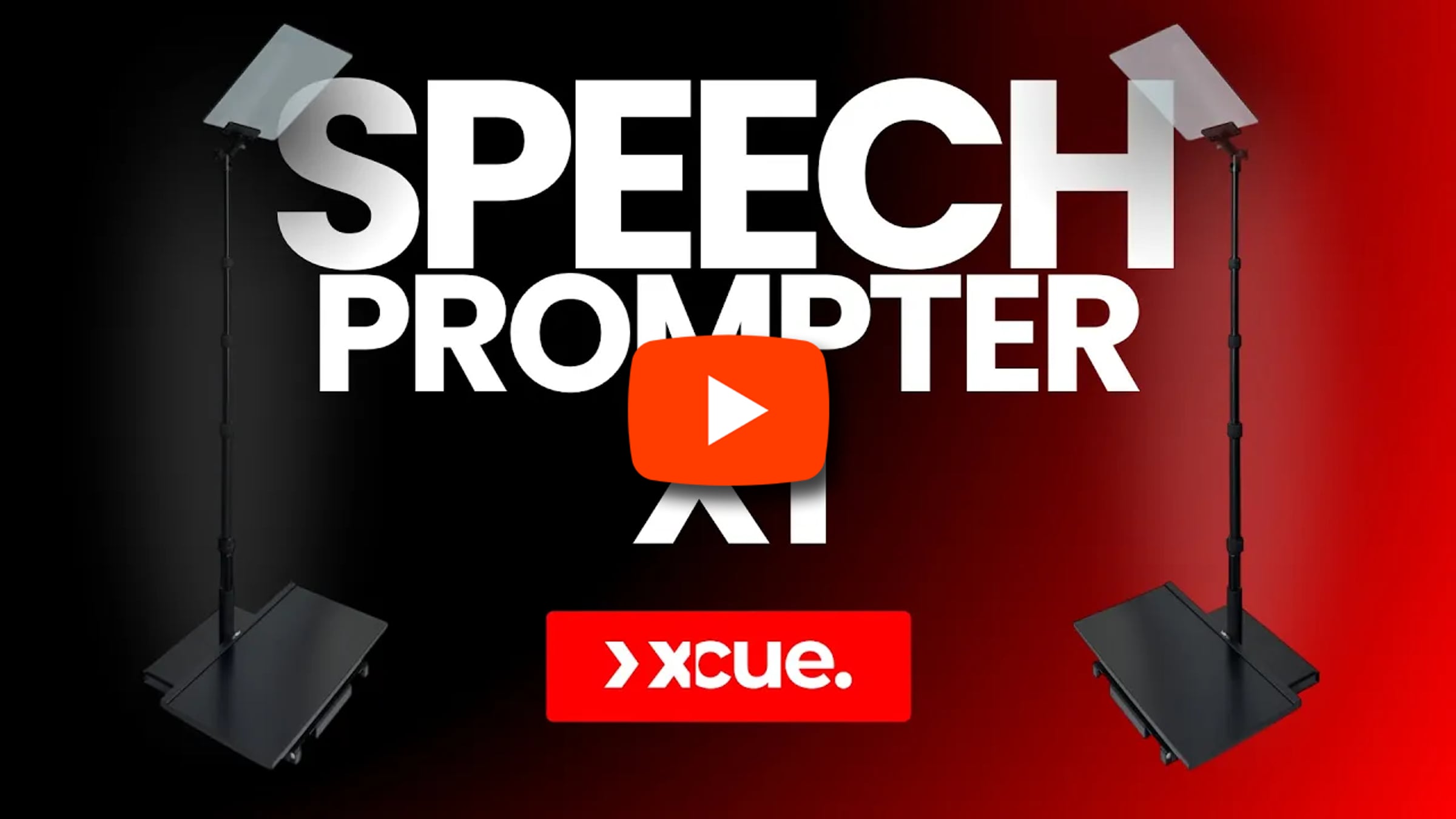 XCue X1 Speech Prompter _ Presidential Teleprompter for Live Events ...