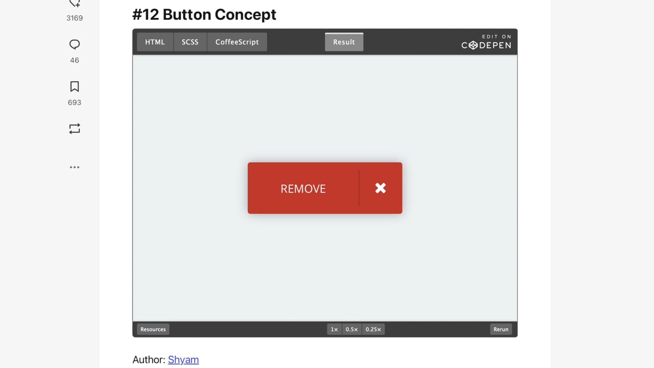 UI–IxD Button Interaction Example