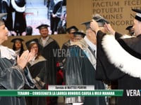 Teramo - Consegnata la laurea honoris causa a Milo Manara