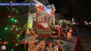 NC Town Transforms Into Winter Wonderland