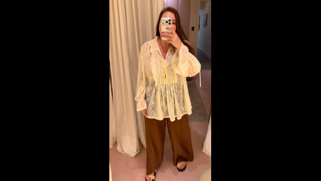 Pantalona Wide Cacau