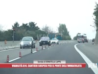 Viabilità A14, cantieri sospesi per il ponte dell’Immacolata