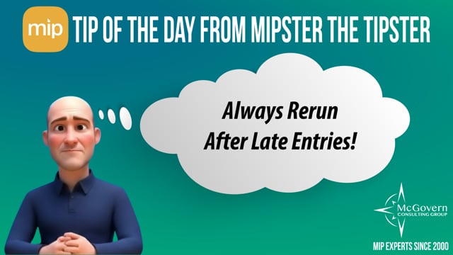 Always Rerun After Late Entries! – MCG's MIPster the Tipster™