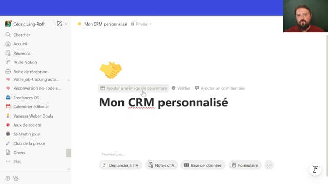 Créer son CRM sur Notion : suivez vos clients à votre manière