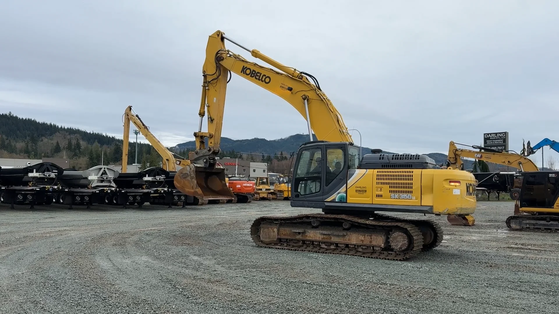 コベルコ　SK350LC Kobelco SK350LC8 Excavator Specs: Dimensions & Weight | VeriTread