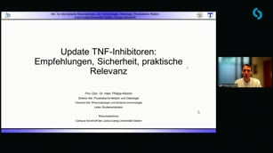 Update TNF-Inhibitoren: Empfehlungen, Sicherheit, praktische Relevanz