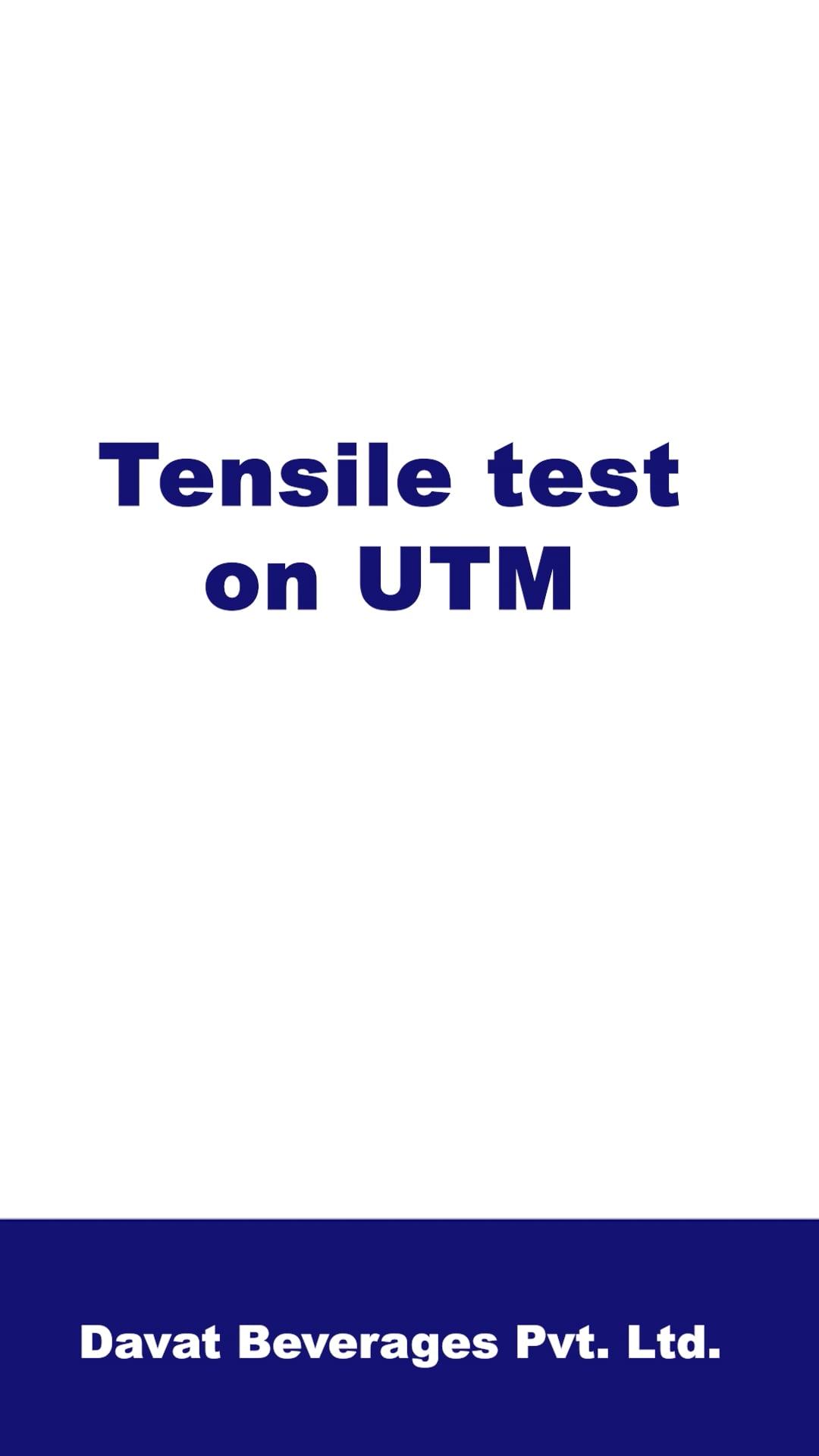 tensile test on UTM_1 | Videos & Movies on Vimeo