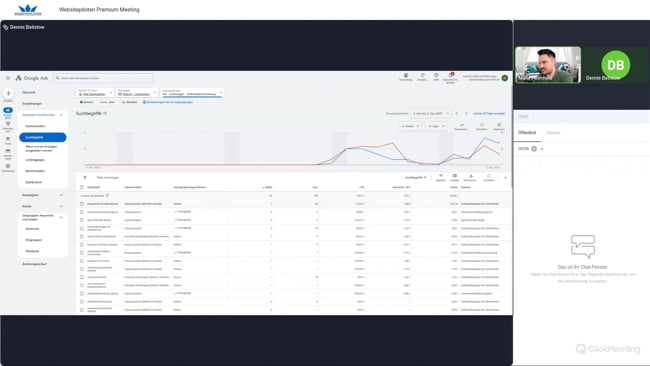 Landing Page Live-Analyse & Mobile UX, Meta Ads vs. Google Ads im B2B, KI-Analyse mit Gemini & ChatGPT, Negative Keywords & Gebotsstrategien & Google Ads Skripte mit Claude coden mit Malte vom 04.12.25