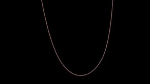 7mm 14kt Rose Gold Rope Chain Necklace