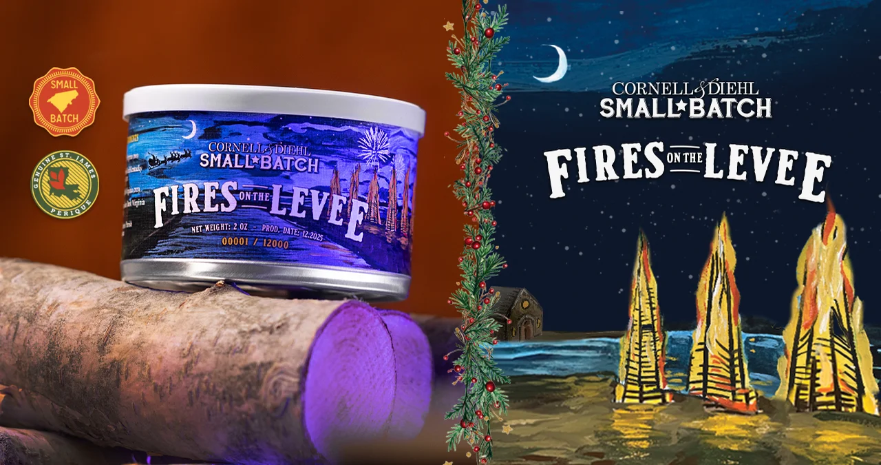 fires on the levee tobacco Cornell & Diehl Small Batch: Fires on the Levee