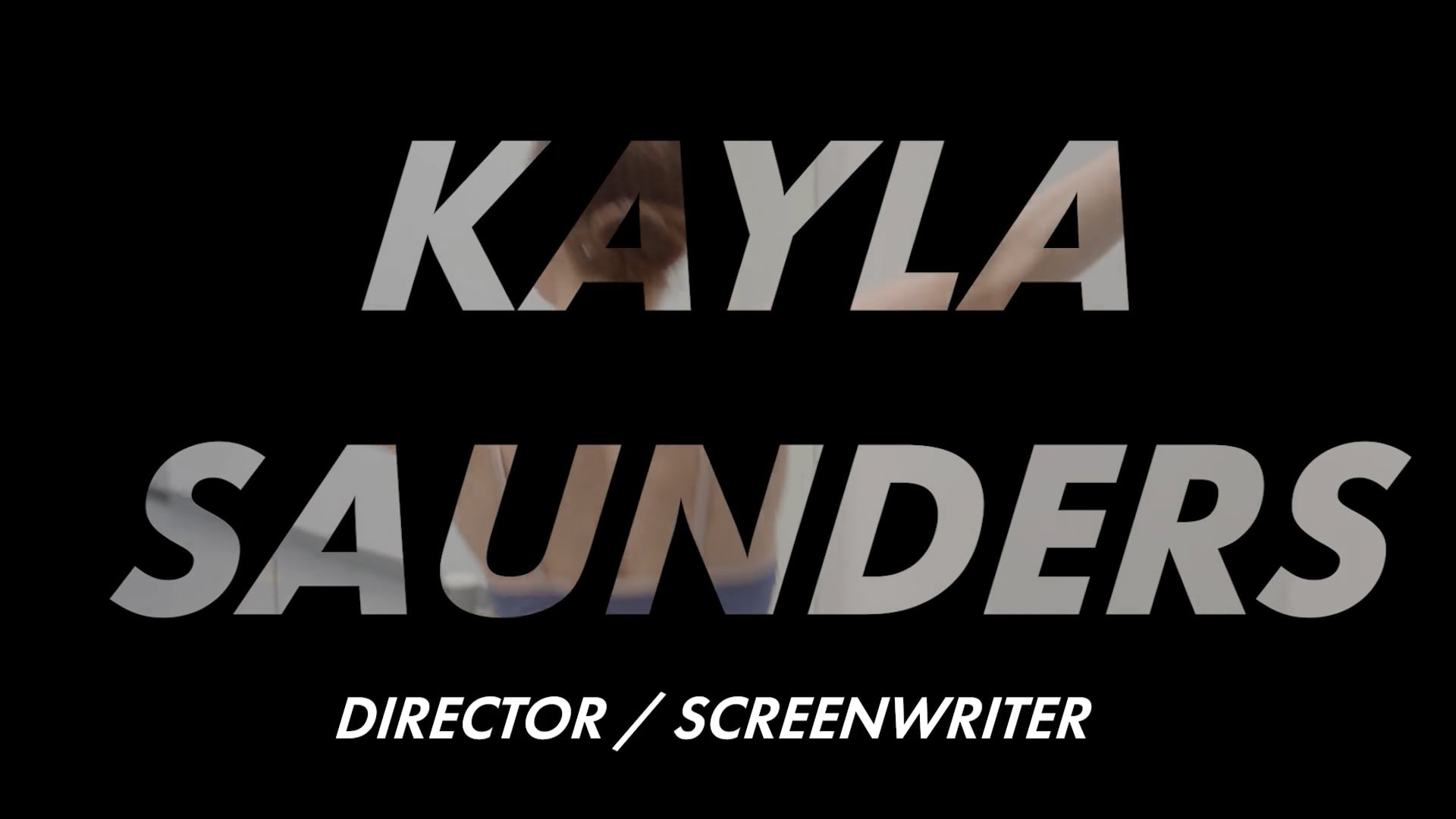 Director's Reel 2025