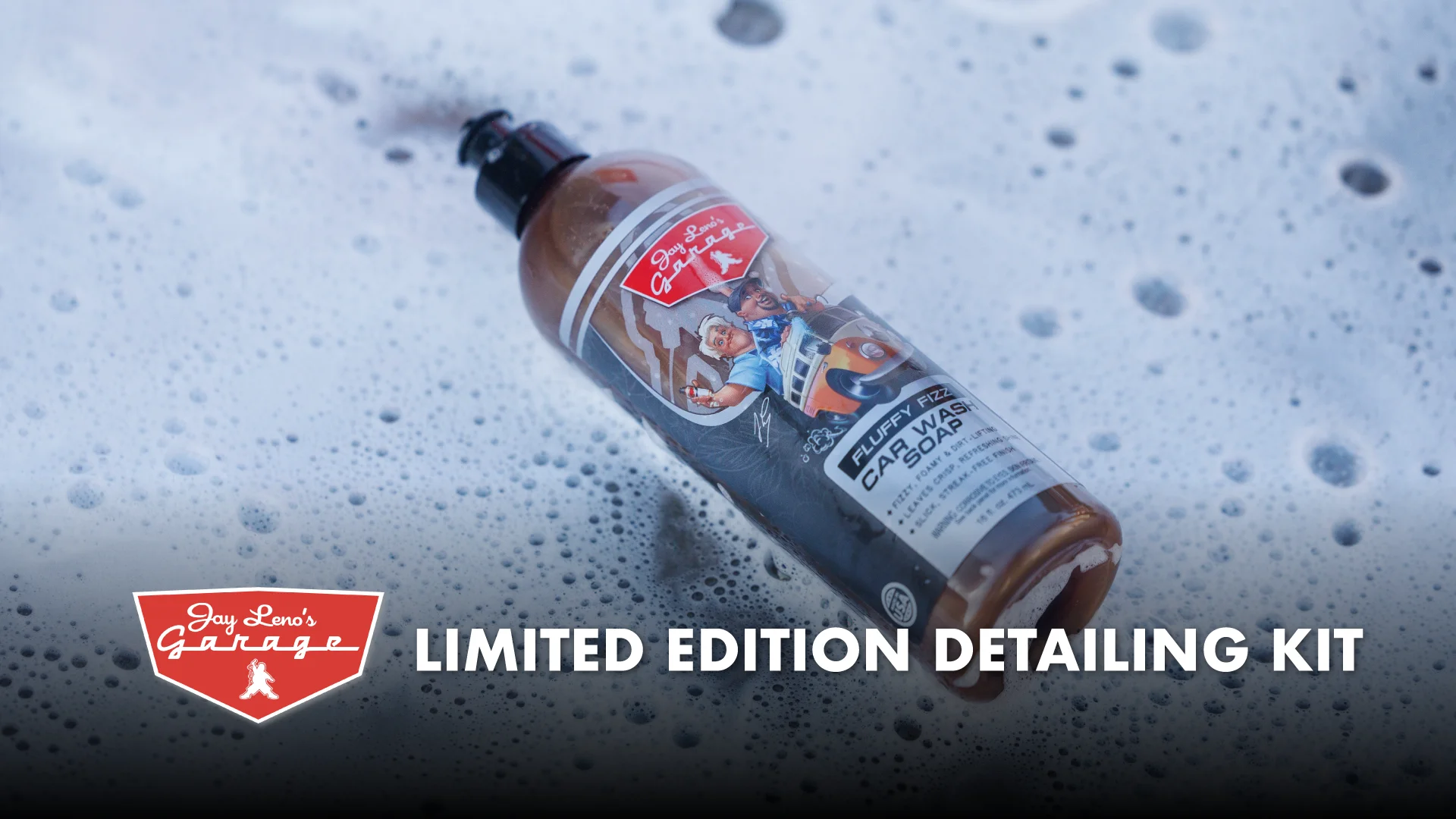 Fluffy Edition 7 pc. Detail & Car Wash Kit | Jay Leno's Garage