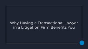 Why Having A Transactional Lawyer Benefits You