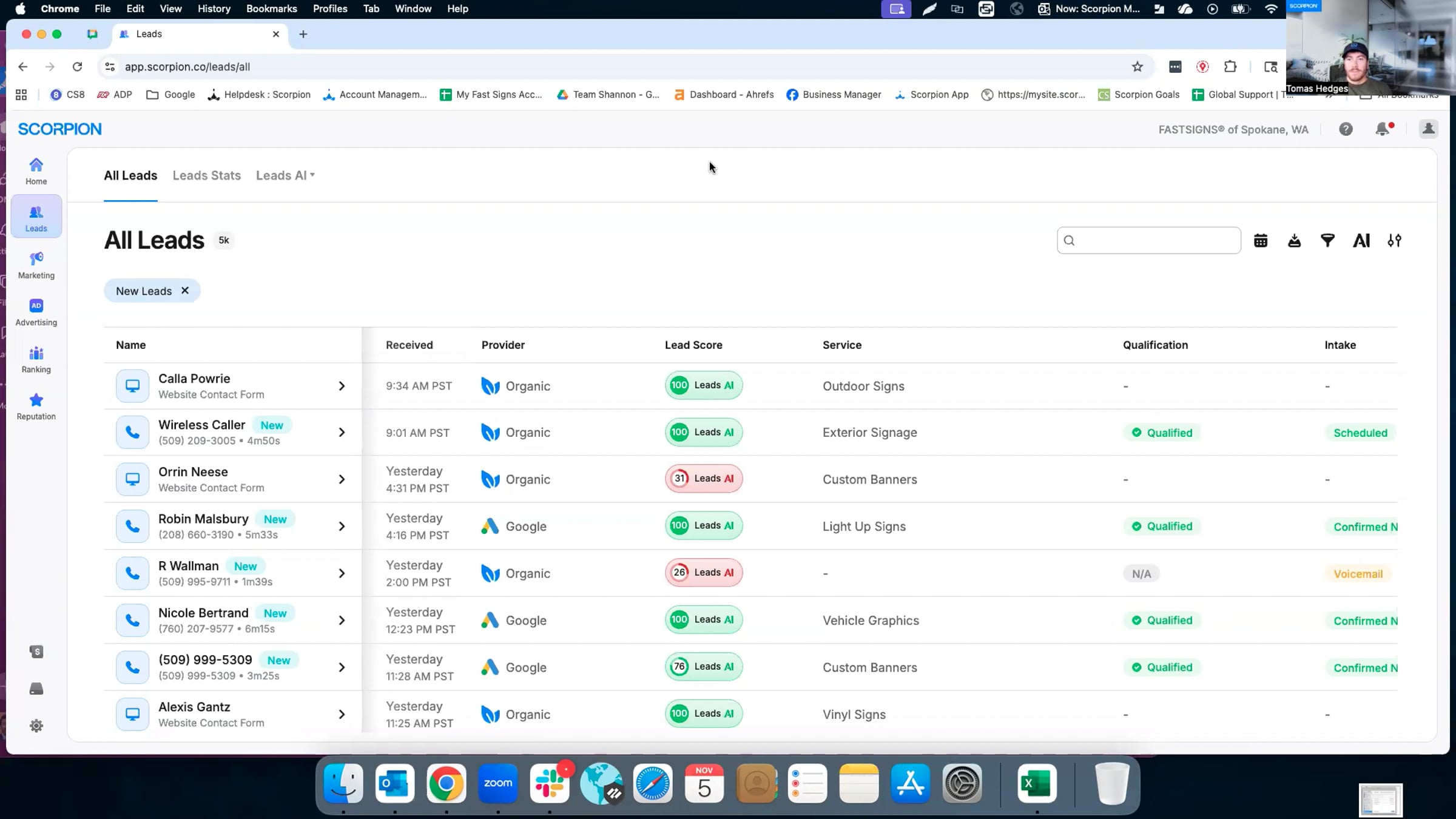 How to Monitor Your Lead Intake & Lead Quality Using Leads AI- FASTSIGNS