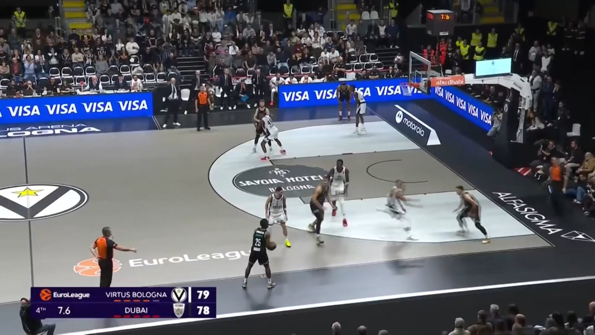 La Virtus la spunta di 1 punto su Dubai