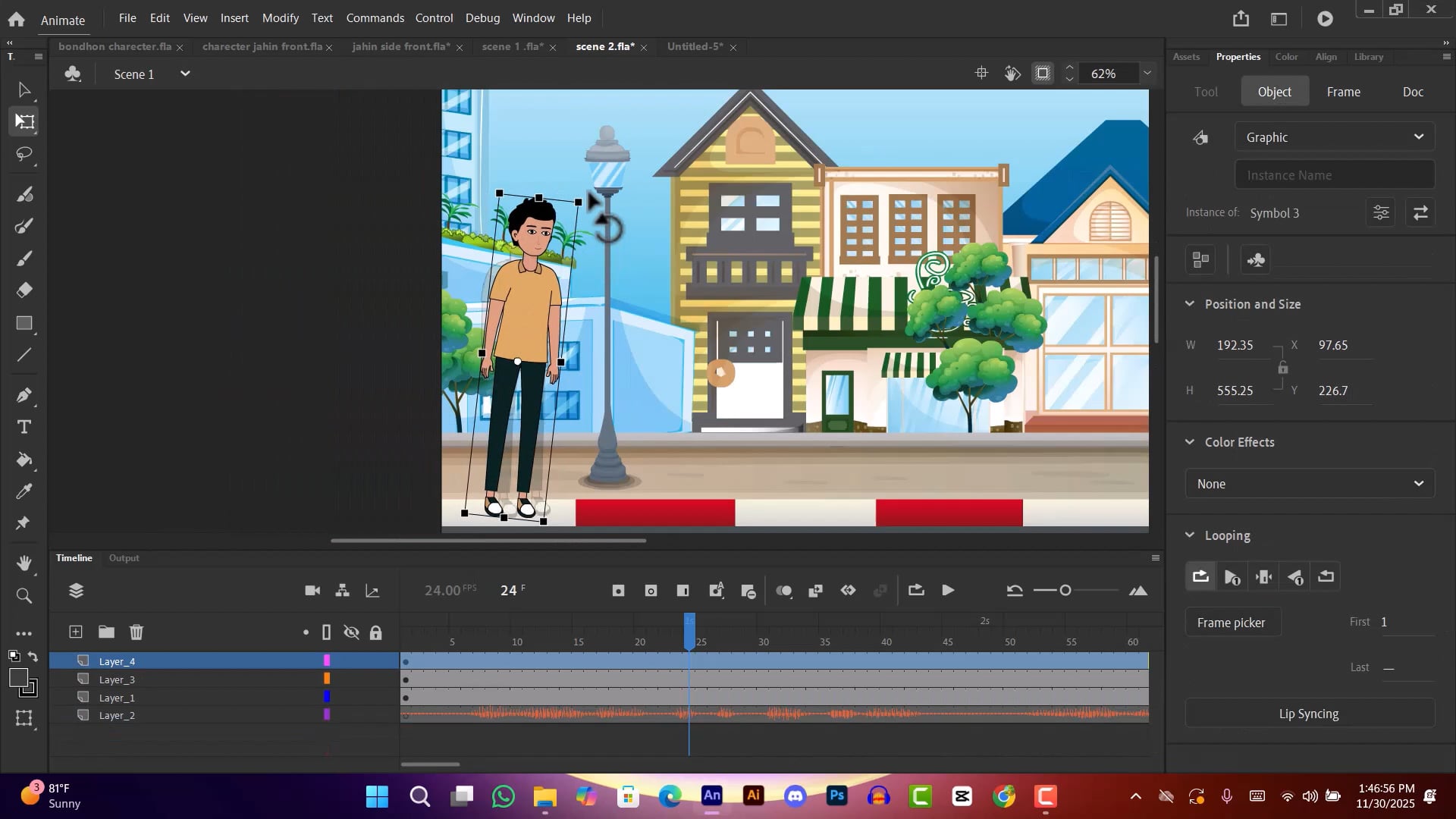 Behind The Scene 2D Animation