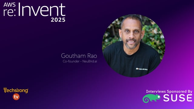 Goutham Rao on AI-Driven Site Reliability and the Future of Enterprise IT Operations | AWS re:Invent 2025